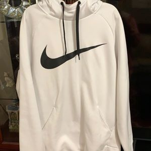 White Nike hoodie